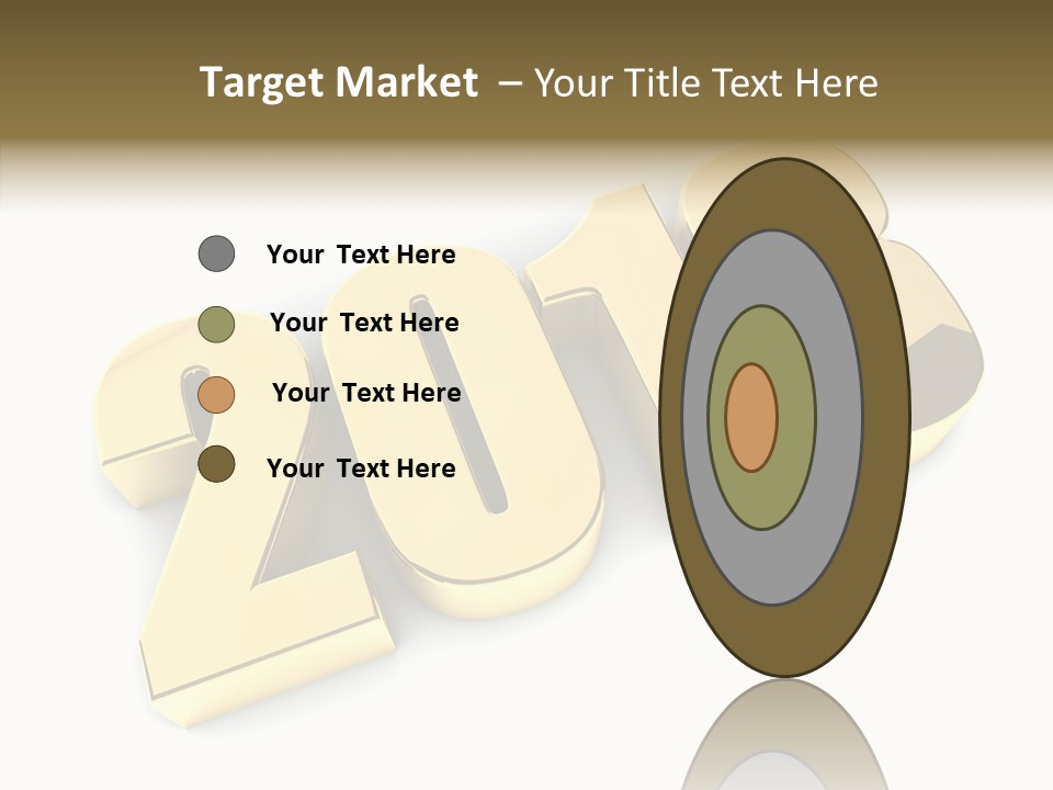 Wallpaper Isolated White PowerPoint Template