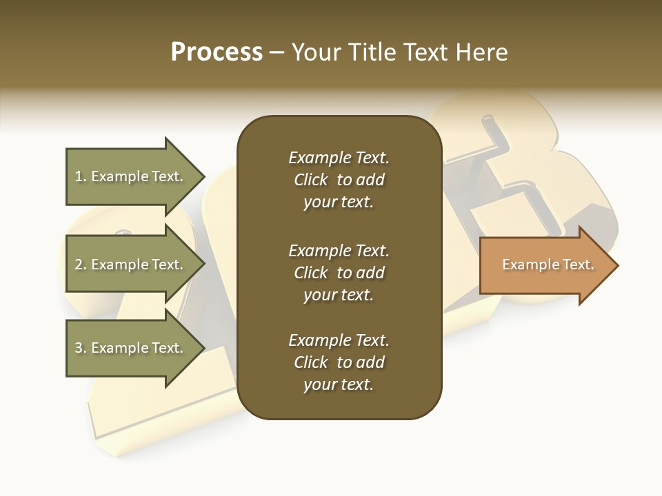 Wallpaper Isolated White PowerPoint Template