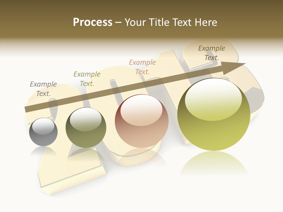 Wallpaper Isolated White PowerPoint Template