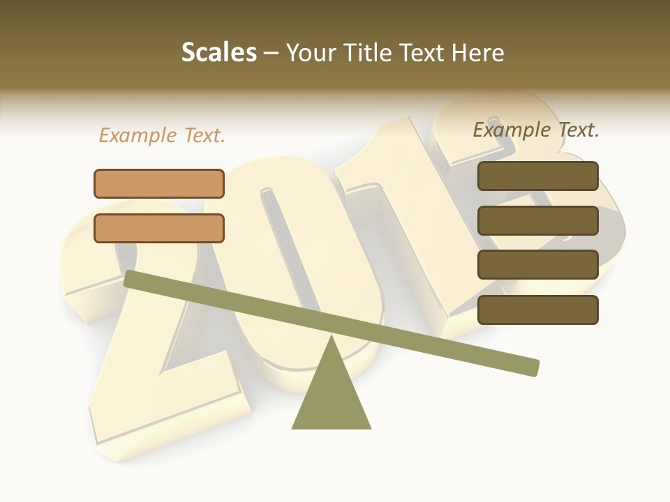 Wallpaper Isolated White PowerPoint Template