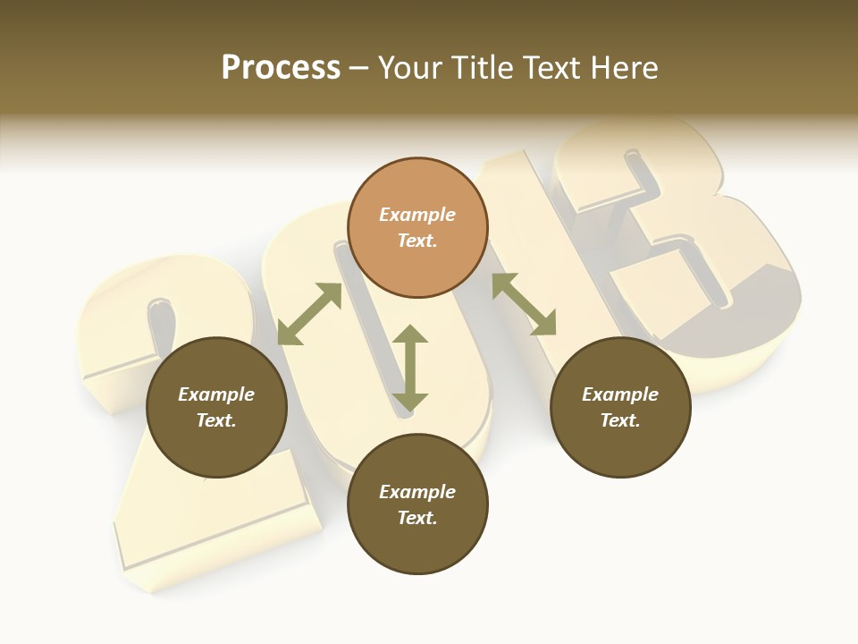 Wallpaper Isolated White PowerPoint Template