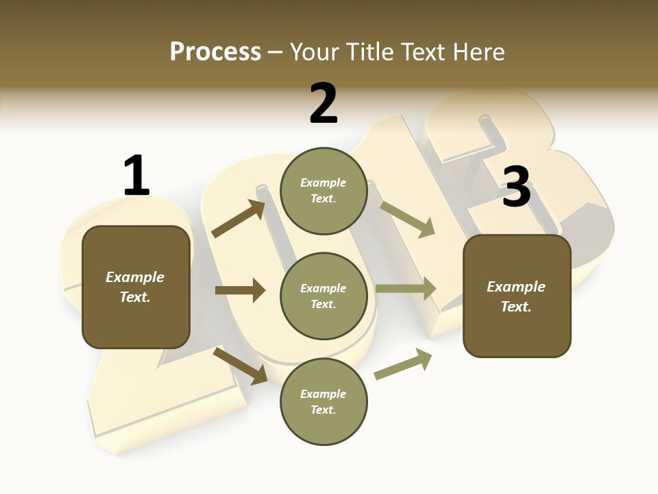 Wallpaper Isolated White PowerPoint Template