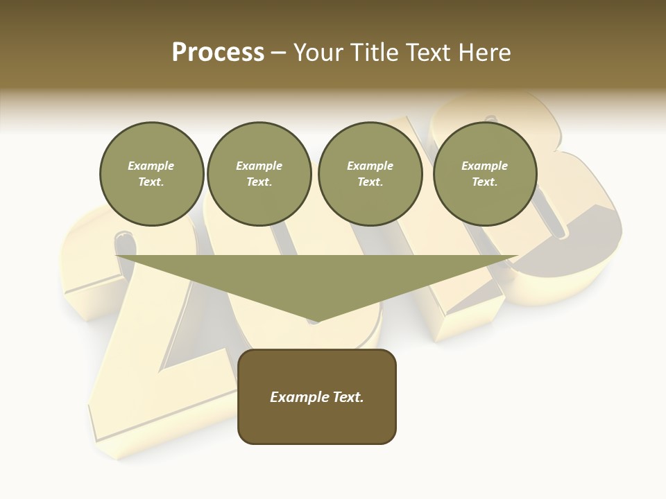 Wallpaper Isolated White PowerPoint Template