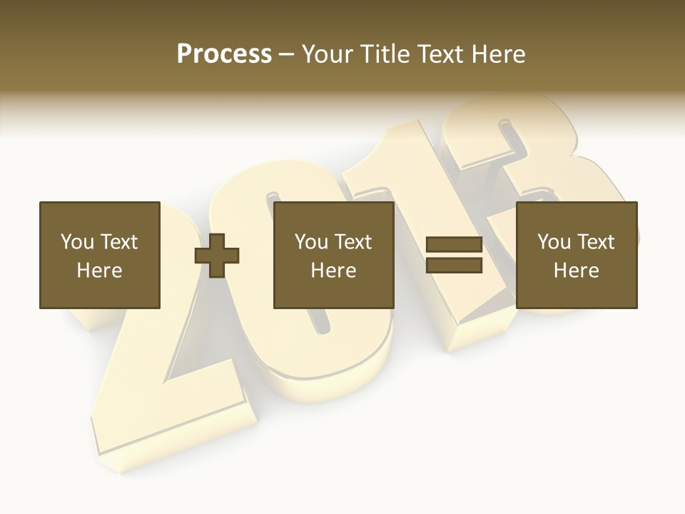 Wallpaper Isolated White PowerPoint Template
