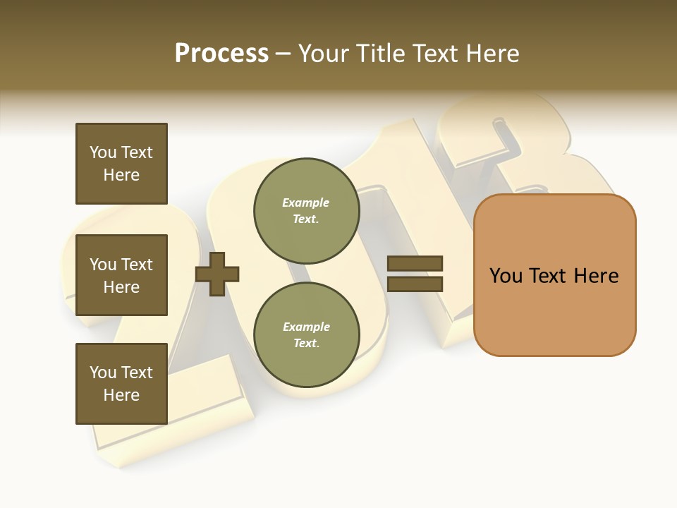 Wallpaper Isolated White PowerPoint Template