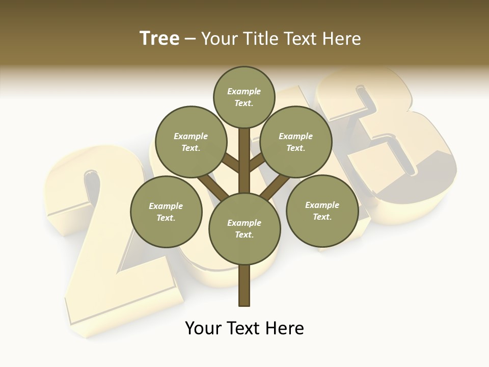 Wallpaper Isolated White PowerPoint Template