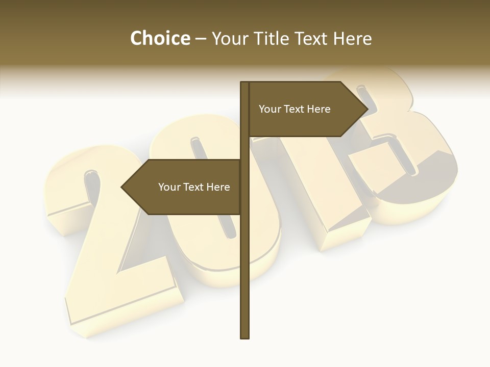 Wallpaper Isolated White PowerPoint Template