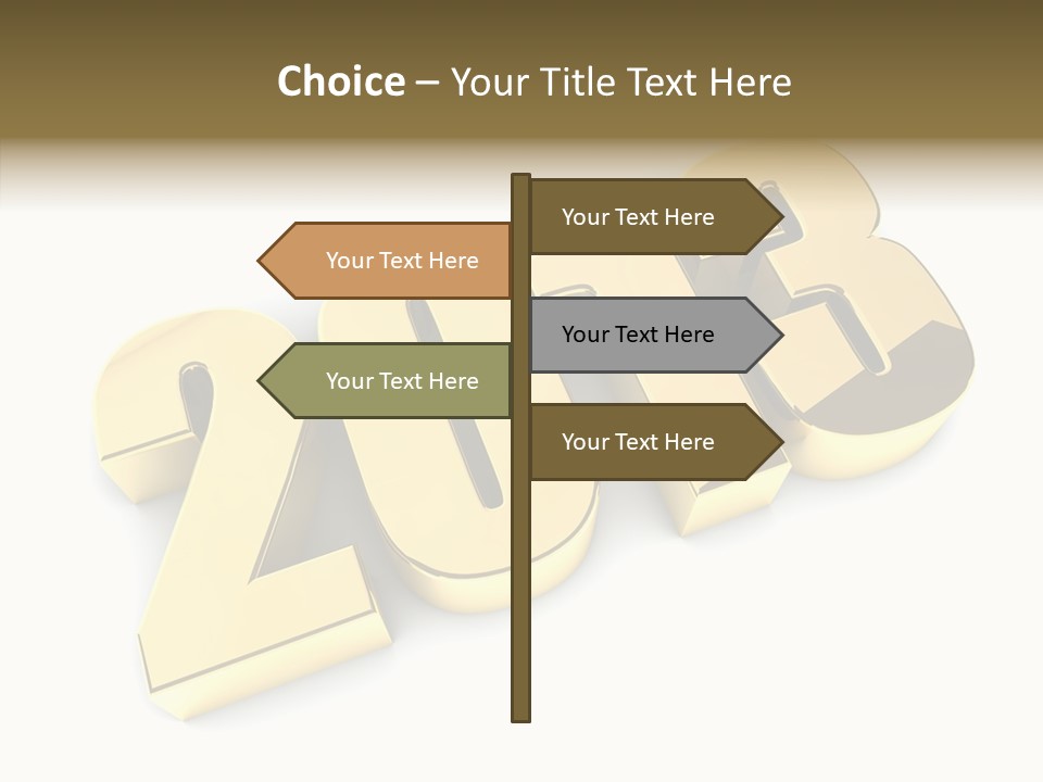 Wallpaper Isolated White PowerPoint Template