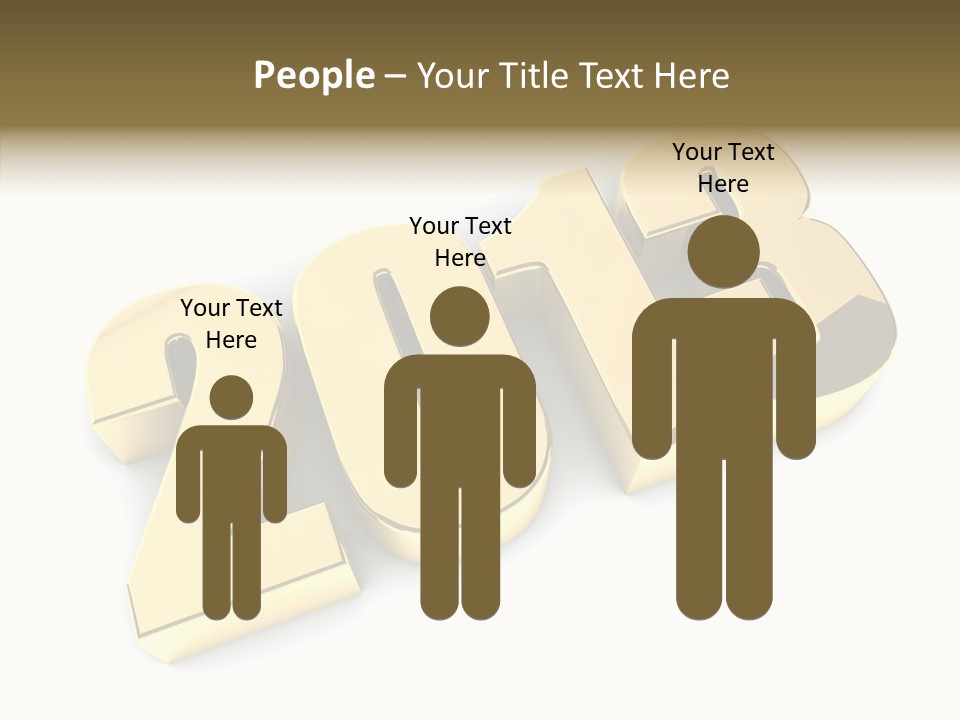 Wallpaper Isolated White PowerPoint Template