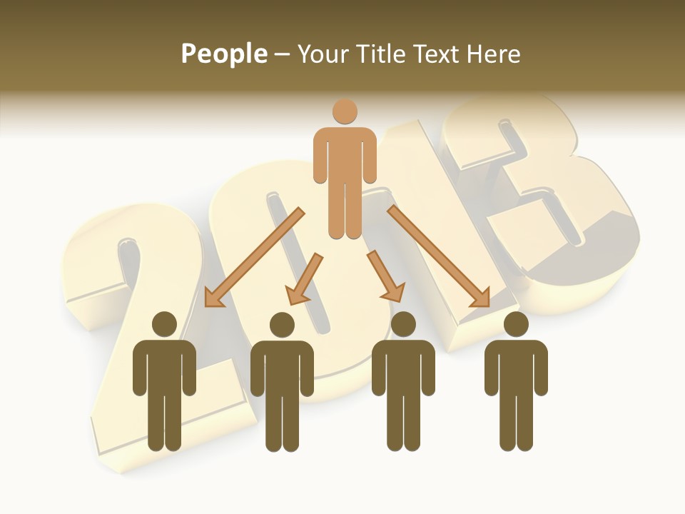 Wallpaper Isolated White PowerPoint Template