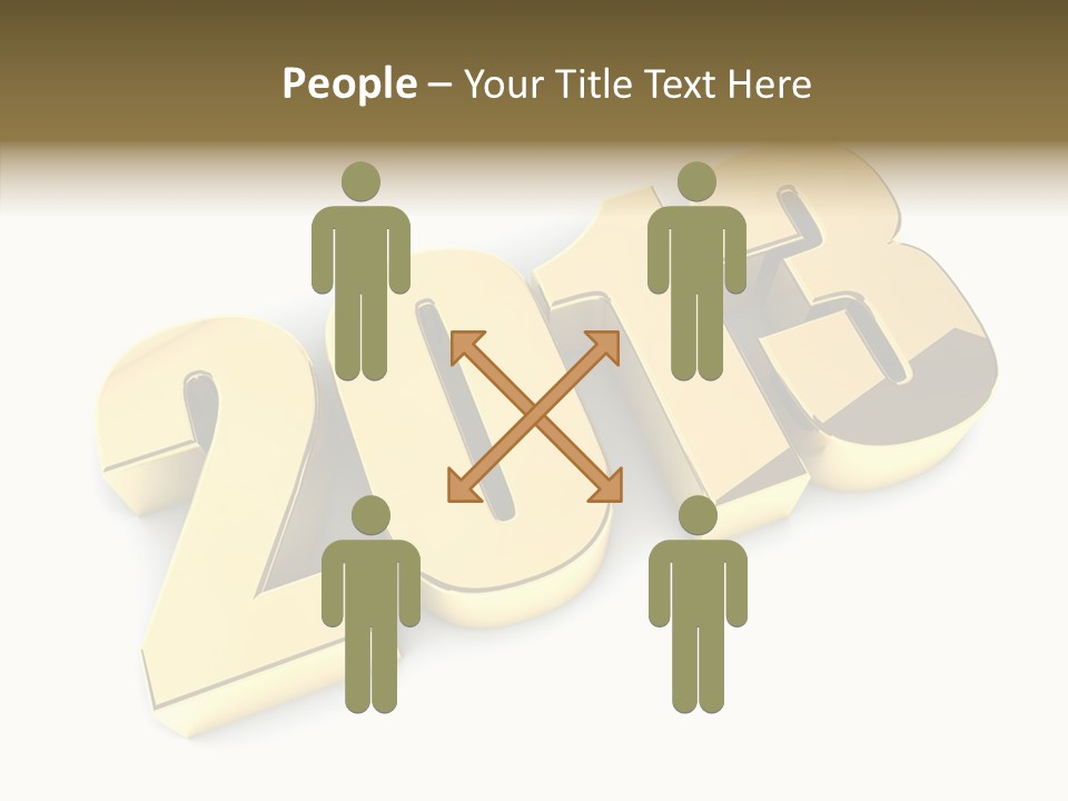 Wallpaper Isolated White PowerPoint Template