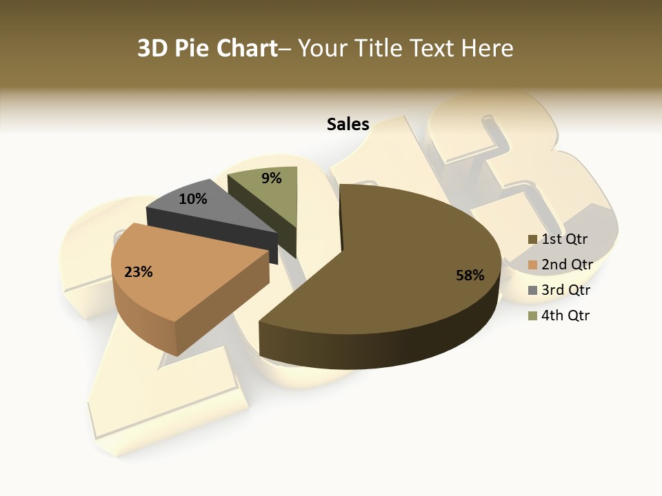 Wallpaper Isolated White PowerPoint Template