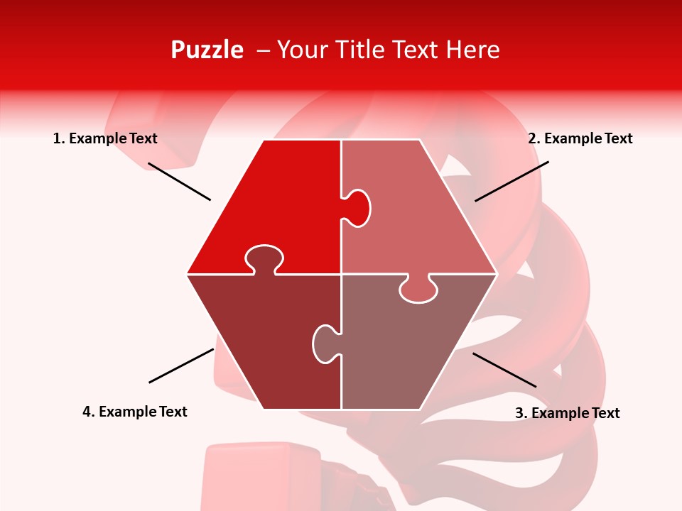 Ask Symbol White PowerPoint Template