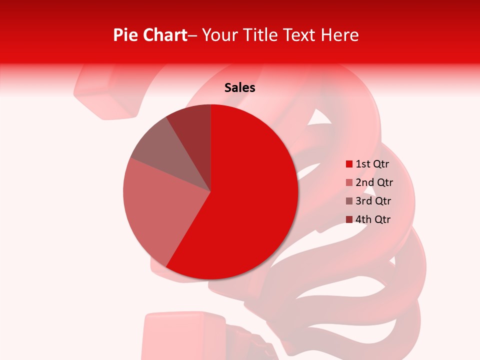 Ask Symbol White PowerPoint Template