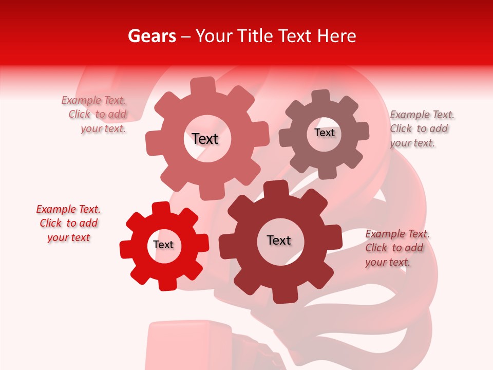 Ask Symbol White PowerPoint Template