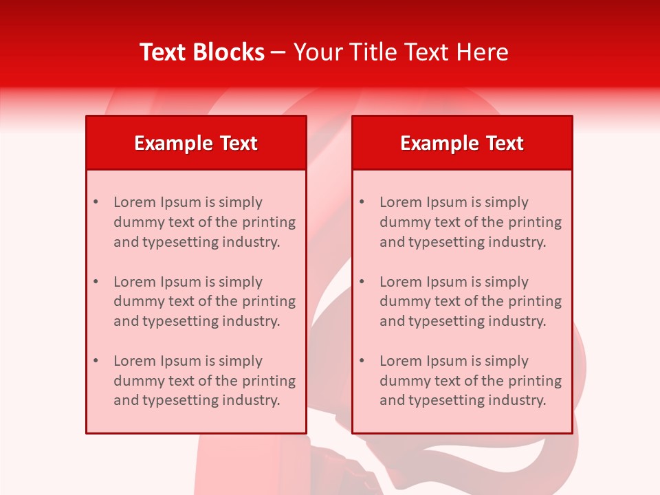 Ask Symbol White PowerPoint Template