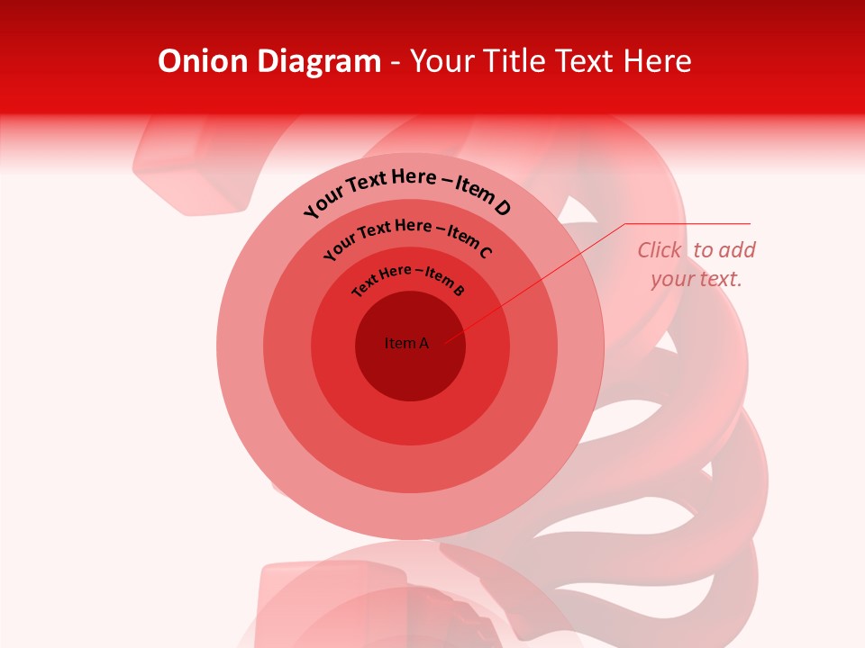 Ask Symbol White PowerPoint Template