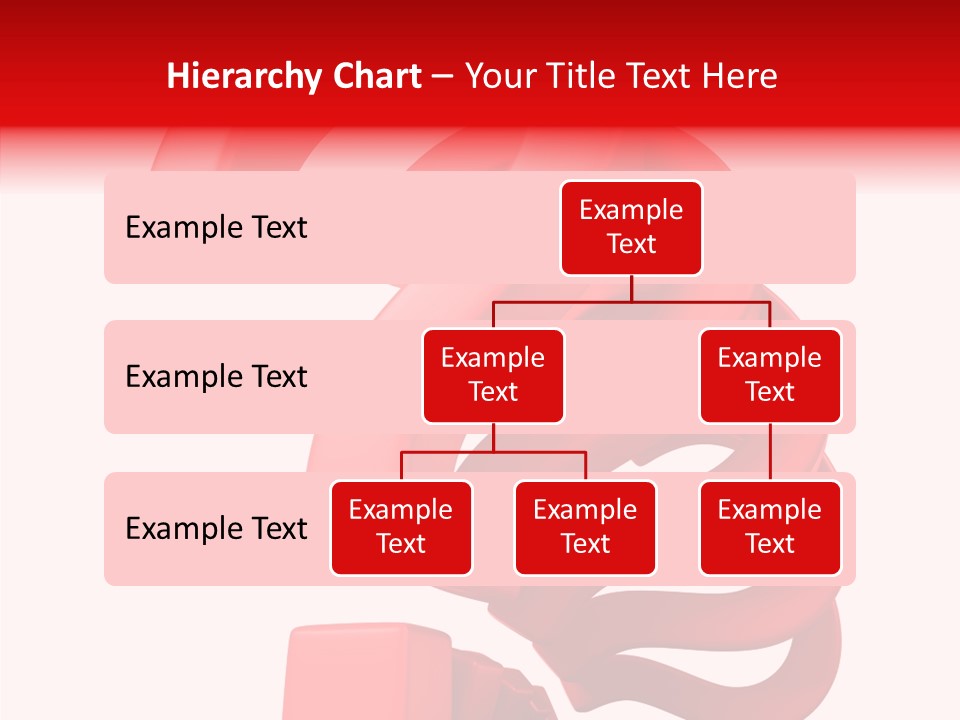 Ask Symbol White PowerPoint Template