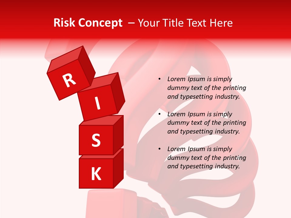 Ask Symbol White PowerPoint Template