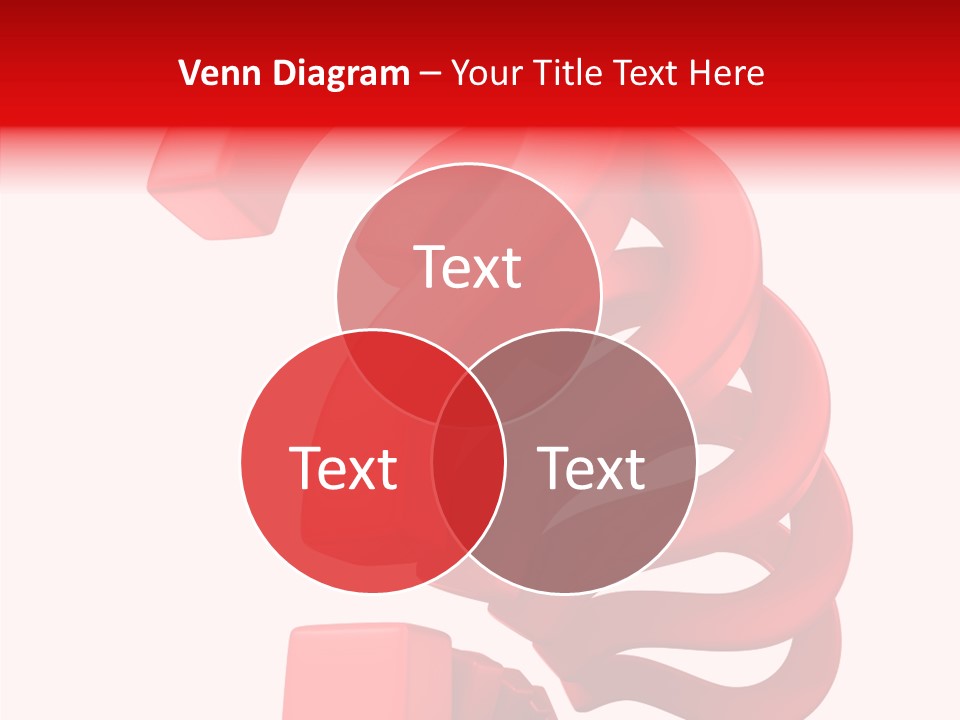 Ask Symbol White PowerPoint Template