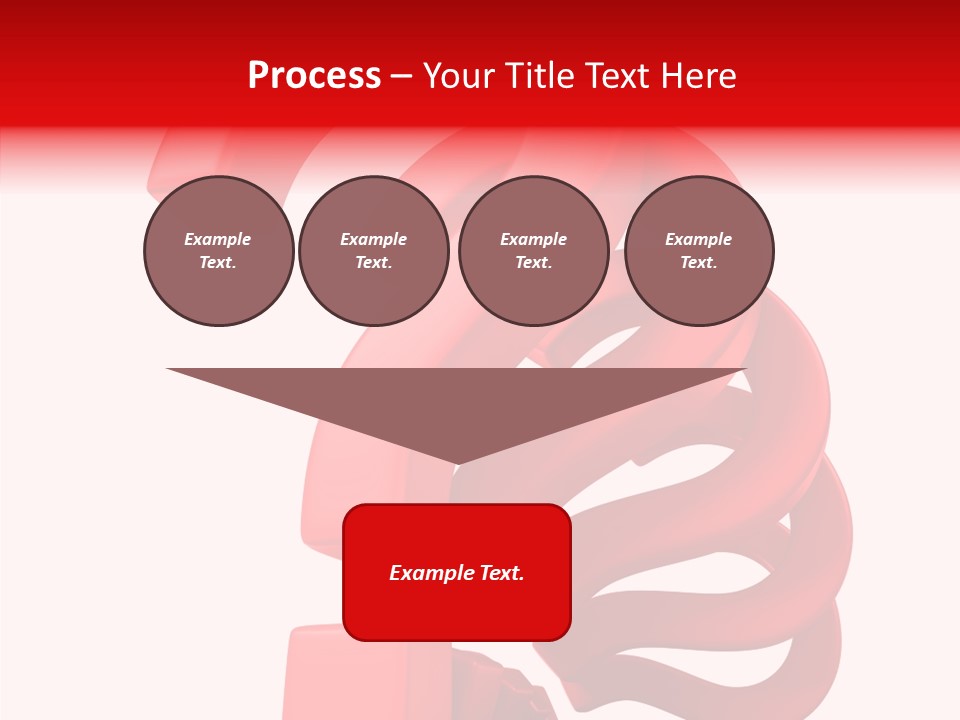 Ask Symbol White PowerPoint Template
