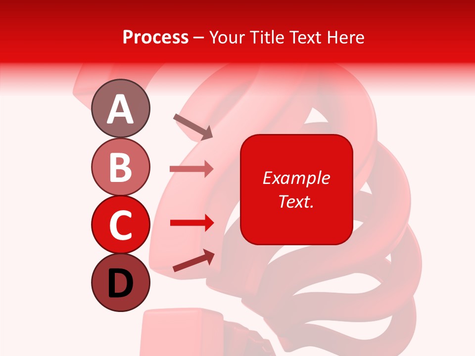 Ask Symbol White PowerPoint Template