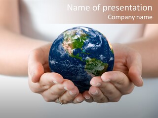 America Save Hold PowerPoint Template