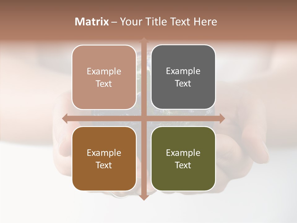 America Save Hold PowerPoint Template