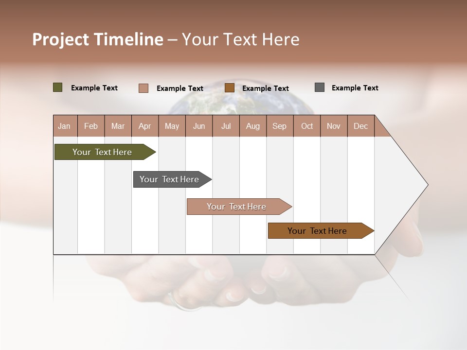 America Save Hold PowerPoint Template