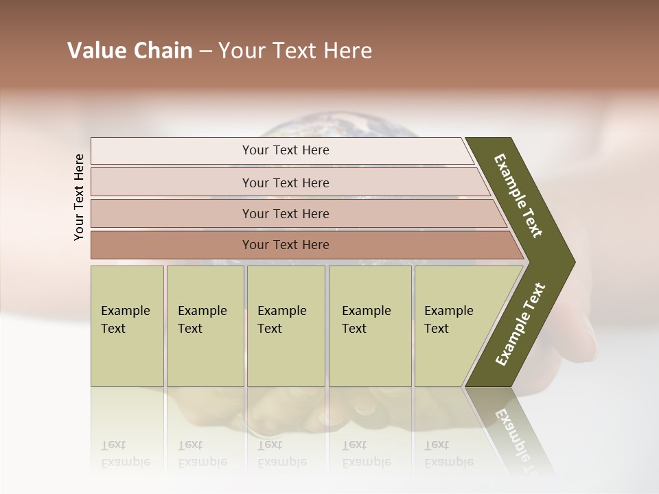 America Save Hold PowerPoint Template