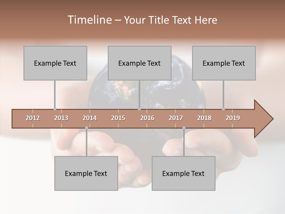 America Save Hold PowerPoint Template