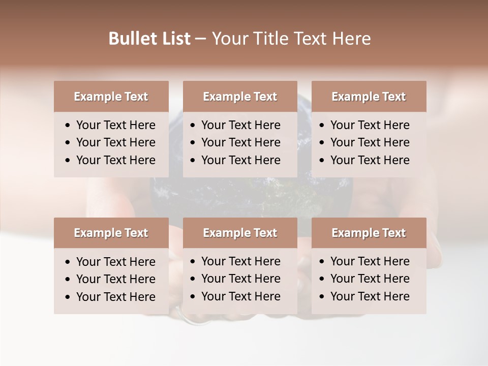 America Save Hold PowerPoint Template