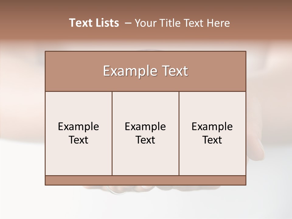 America Save Hold PowerPoint Template