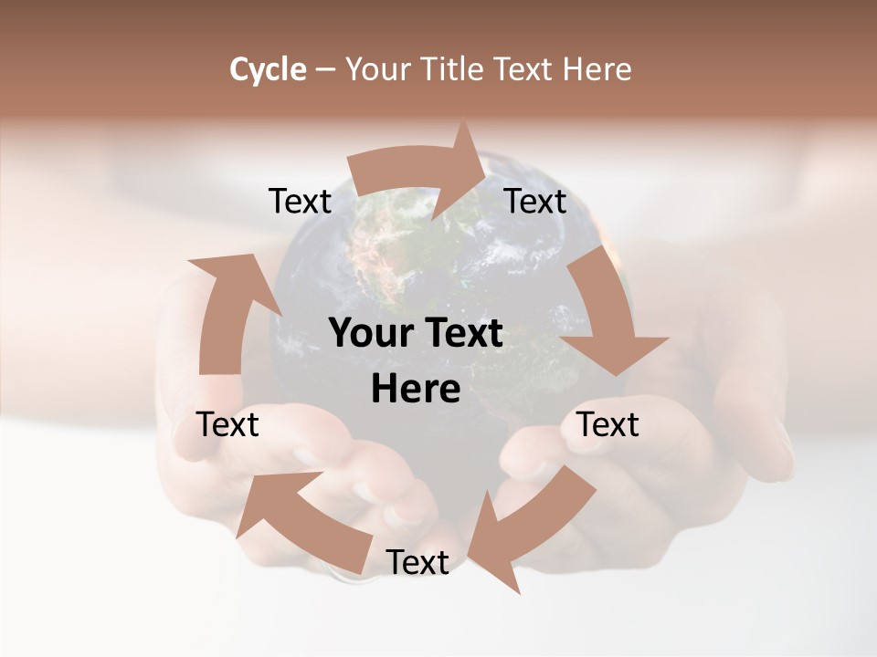 America Save Hold PowerPoint Template