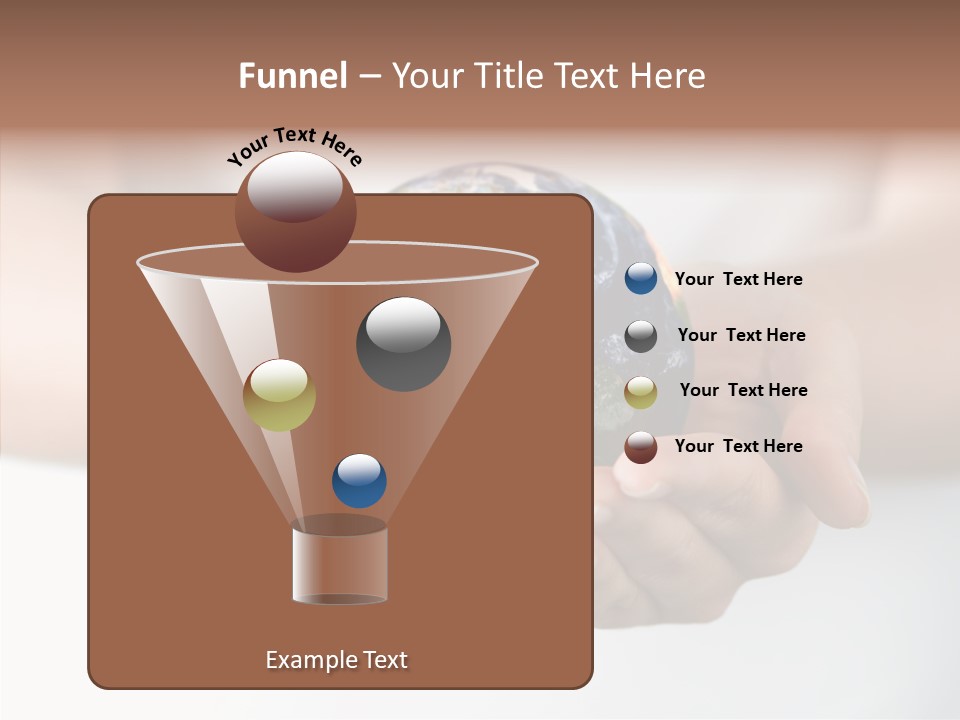 America Save Hold PowerPoint Template