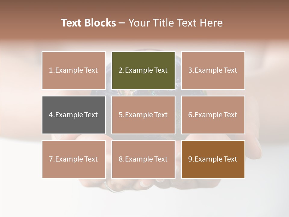 America Save Hold PowerPoint Template