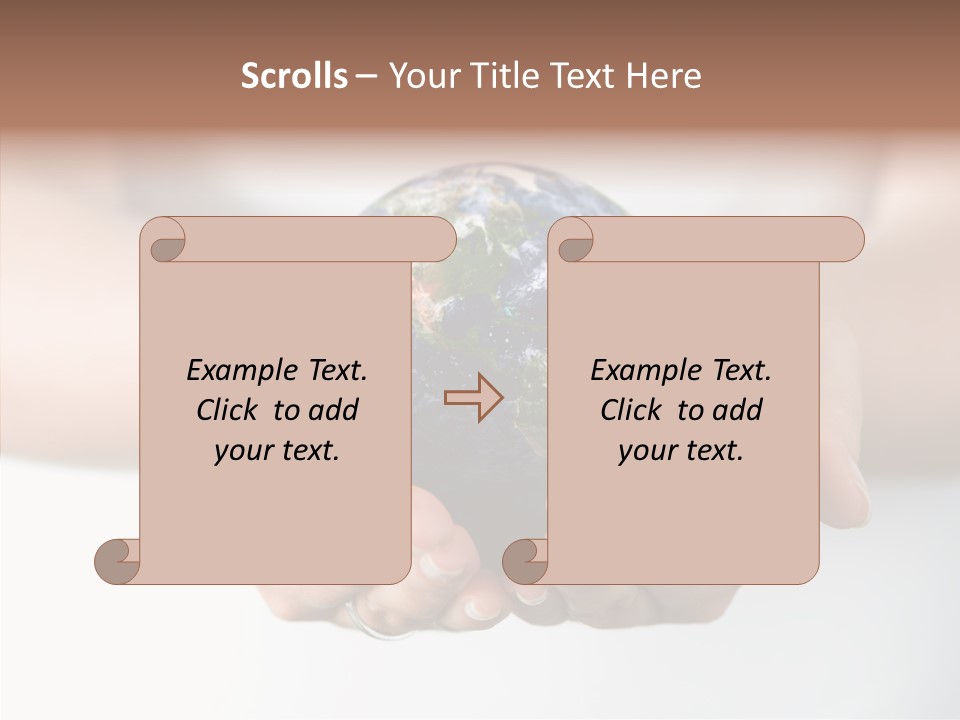 America Save Hold PowerPoint Template