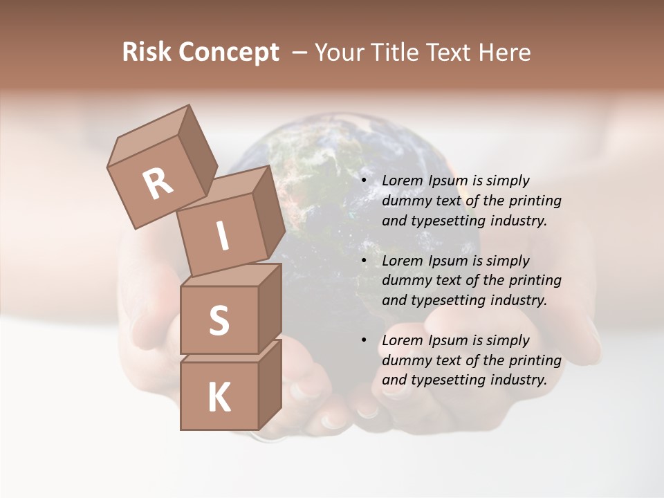 America Save Hold PowerPoint Template