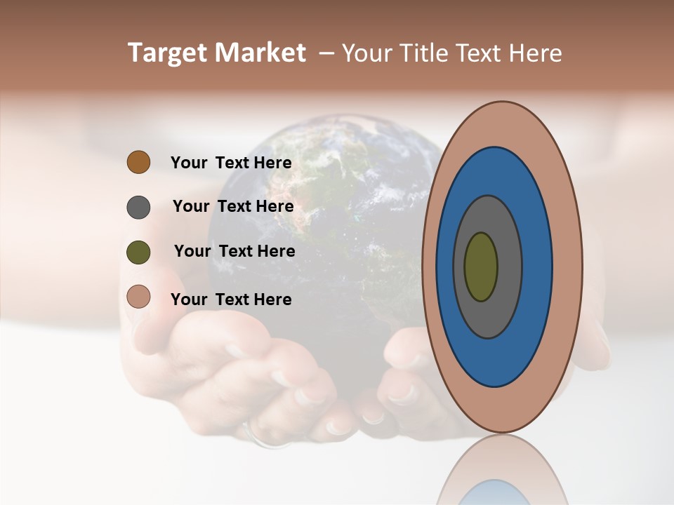 America Save Hold PowerPoint Template