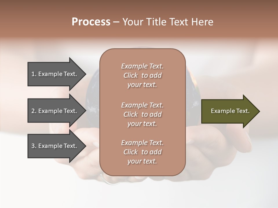 America Save Hold PowerPoint Template