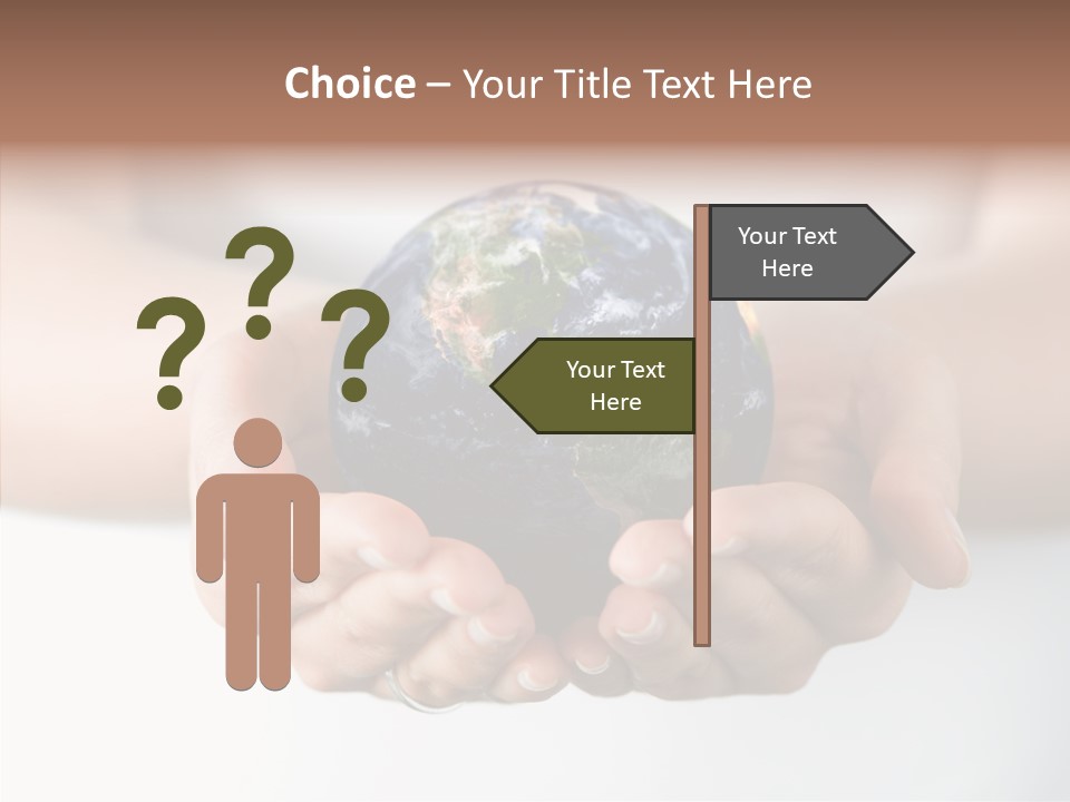 America Save Hold PowerPoint Template