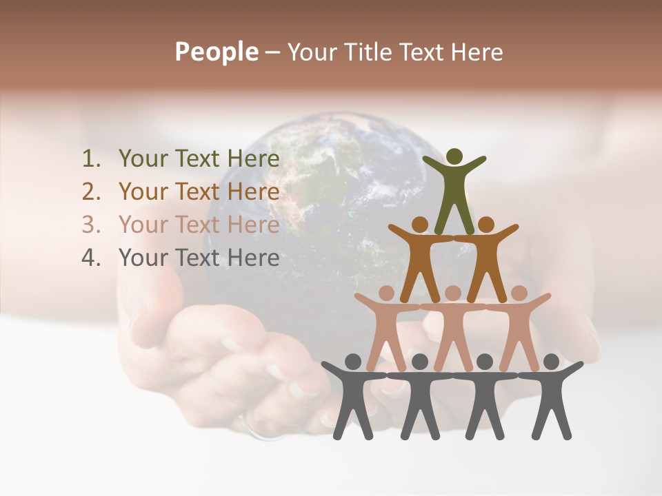 America Save Hold PowerPoint Template