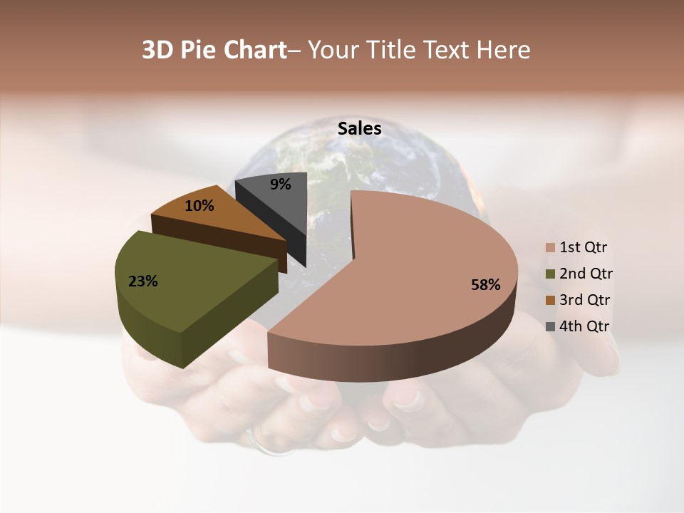 America Save Hold PowerPoint Template