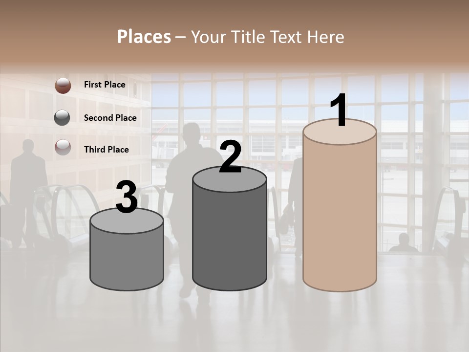 Trip Tunnel Baggage PowerPoint Template