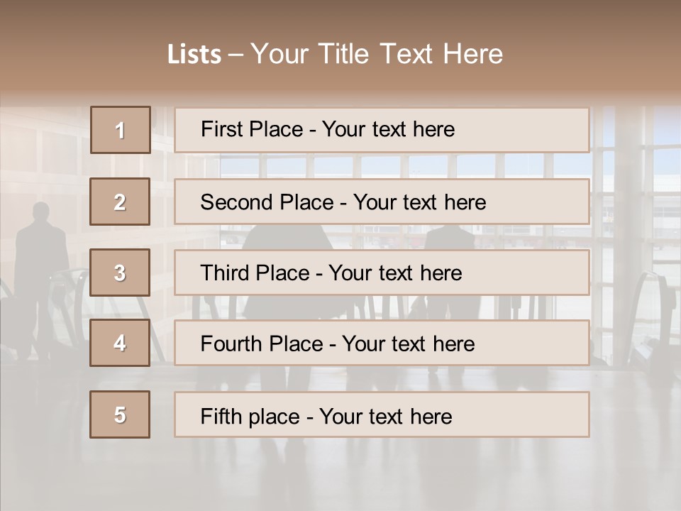 Trip Tunnel Baggage PowerPoint Template