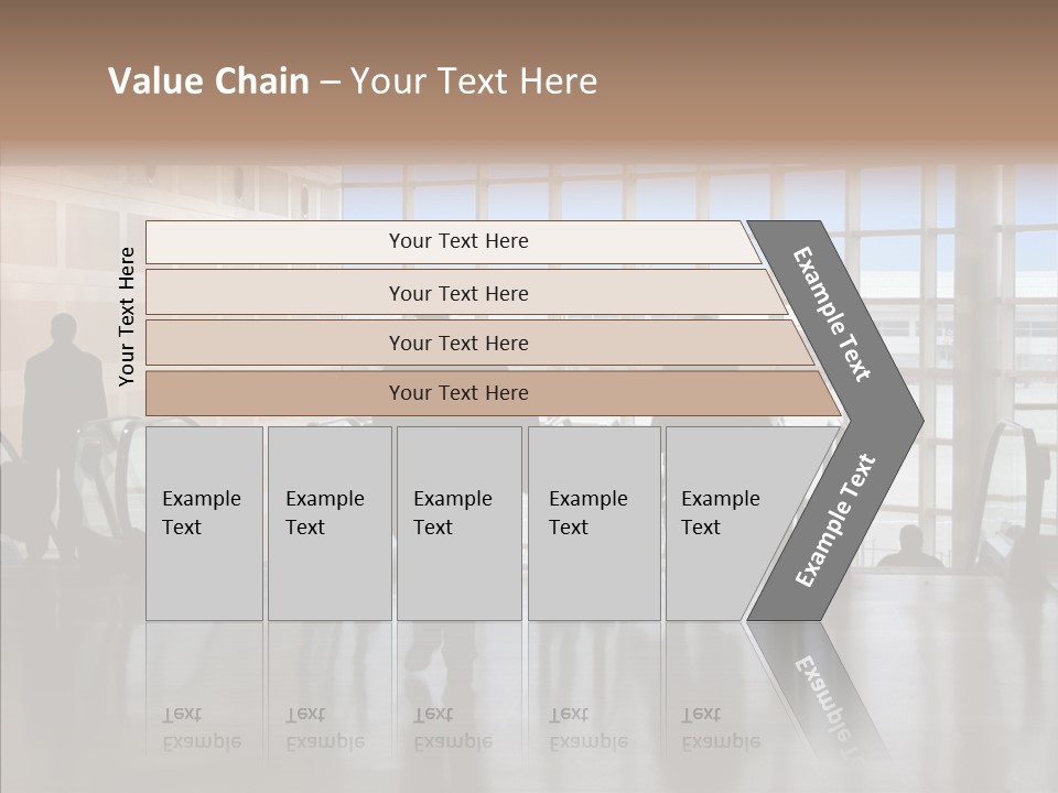 Trip Tunnel Baggage PowerPoint Template