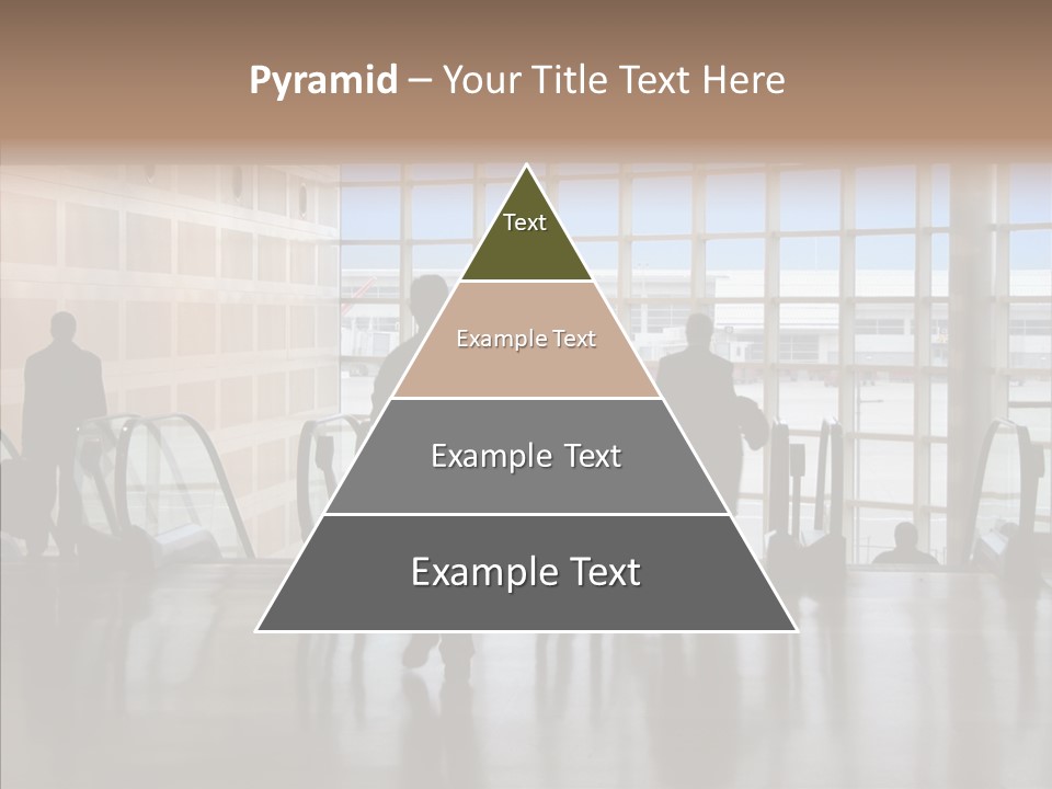 Trip Tunnel Baggage PowerPoint Template