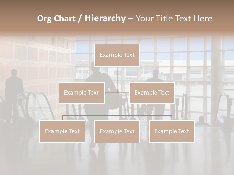 Trip Tunnel Baggage PowerPoint Template