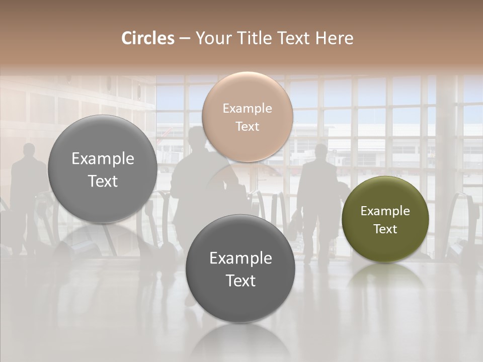 Trip Tunnel Baggage PowerPoint Template