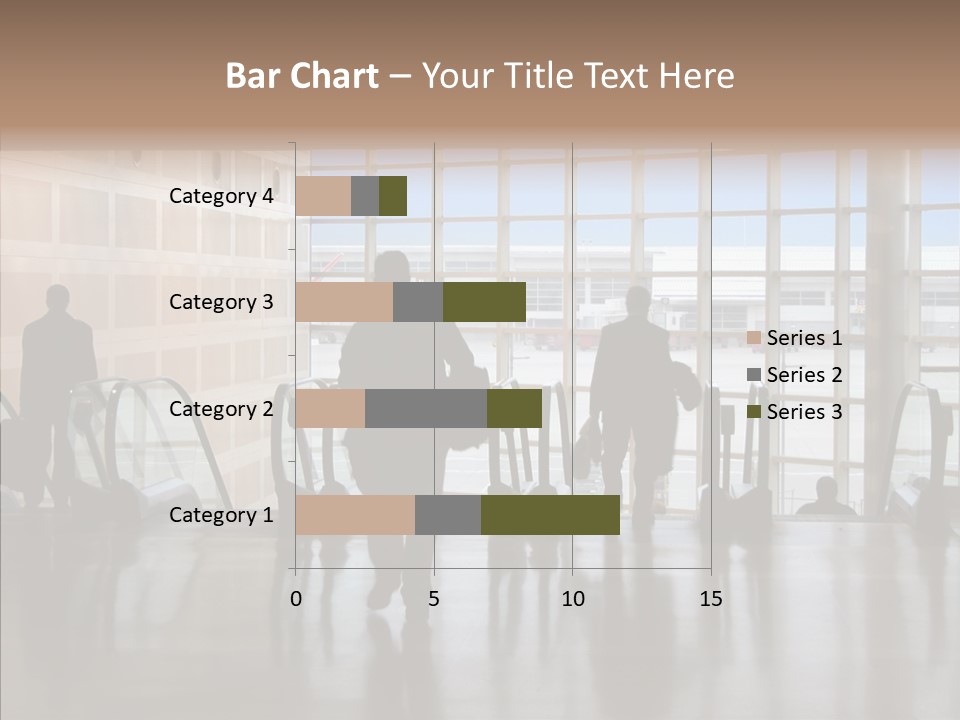 Trip Tunnel Baggage PowerPoint Template